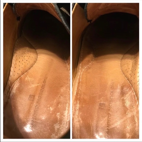 Sandro Moscoloni Black Oxfords Split Toe 9.5 D - Picture 4 of 8